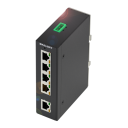 BALLUFF Unmanaged Switch, 5-port, Ethernet TCP/IP, 10Base-T/100Base-TX, 12..48VDC