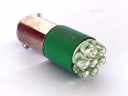 BA9 EXTENDED LED GREEN 230VA/DC CLUSTER LAMP