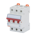 GEWISS 90AM ISOLATOR WITH RED LEVER, 3P 400V 63A