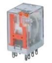 RELAY PLUG-IN DPDT 5A WITH LED & TEST BTN 240VAC (BASE PYF08A-E)