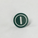 TER MIKE/VICTOR DISC INSERT - GREEN WITH START SYMBOL